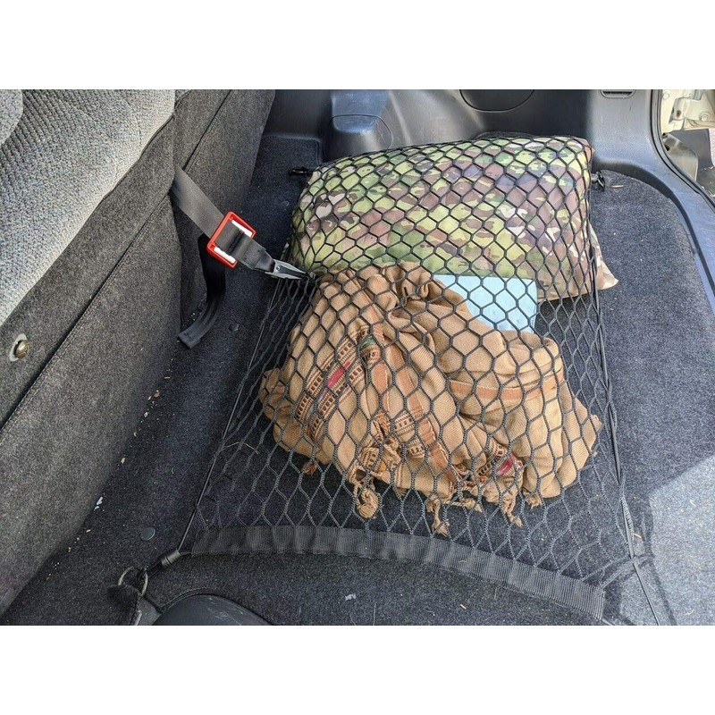 EACCESSORIES EA Rear Trunk Organizer Cargo Net for HONDA CRV