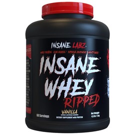 Insane Whey Ripped Protein [60 svgs] by Insane Labz - Flavor: Vanilla