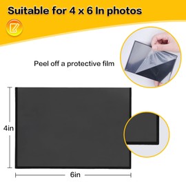 YixangDD Magnetic Picture Frames 10 Packs-Fridge Magnetic Photo Frames-Holds 4 x 6 Inches Photos,White