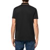 GUESS Mens Eco Quattro G Tape Polo, Jet Black/Coconut Latte