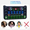 Live Sound Card, Bluetooth Audio Mixer Board with Sound Effects,