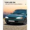Nilight Headlight Assembly Compatible with 1998 1999 2000 Toyota Corolla