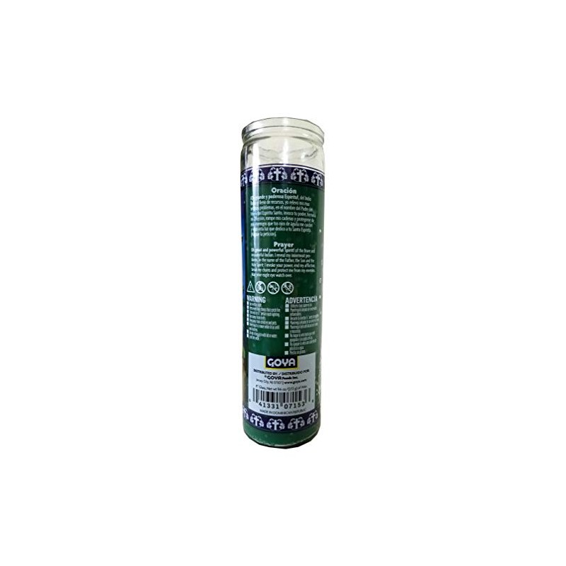 Lucky Indian Spirit (Indio Poderoso) Green Devotional Candle