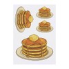 4 x 'Pancakes with Syrup and Butter' Temporary Tattoos -