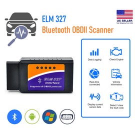 ELM327 Bluetooth OBD2 OBDII Car Diagnostic Scanner Auto Fault Code Reader Tool ELM327