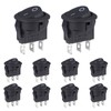 VEXUNGA Rocker Switch Rocker Switch 3-Pin Round Switch 6A 250V