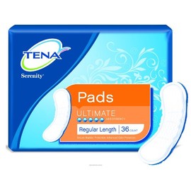 Tena/Serenity Pads, Ultimate Absorbency, Case/99 (3/33S) by SCA