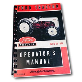 1948-1952 Ford 8N Tractor Owner's Manual Reprint