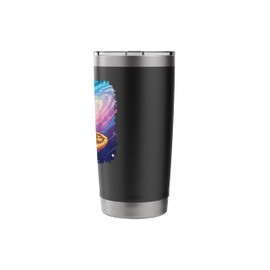Galaxy Corgi Dog Astronaut Pizza Space Animal Cute Stainless Steel Insulated Tumbler