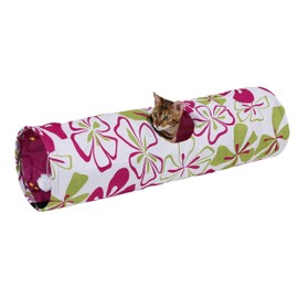 Kerbl Cat Tunnel Flower, 25 x 90 cm