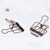 Extra Large Binder Clips 2 Inch, Big Paper Clamps Copper