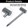LifCratms 1 Pcs 5/16" Silver Guitar Truss Rod Wrench, 8mm