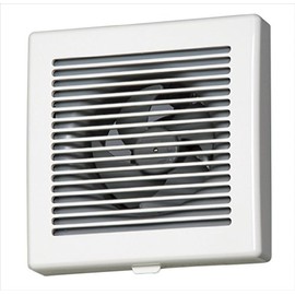 Bakuma Industries KP-08DS Pipe Fan, For Forced Exhaust, Grid Type, Airflow Type (Fast Terminal), Body Switch Included