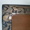 Skeeter's Row 4x6 African Themed Tiger and Elephant Handcrafted Picture