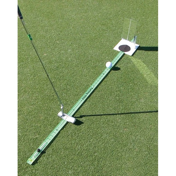 TPK Golf Training Aids: 'Putting Stick'; Golf Swing Trainer for Putting Green Eyeline Alignment and Putt Speed