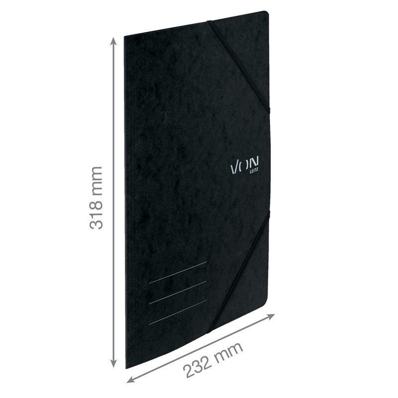 VON Leitz 30112099 Pack of 10 A4 Folder with Elastic