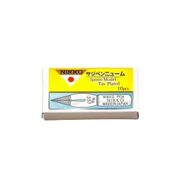 立川ピン製作所 日光 ペン先 N-サジニューム 10本入 N357N-10 ブラック