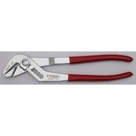 Wilde Tool G428S.Z Clam Card Smooth Jaw Water Pump Pliers, 10-Inch, Zinc