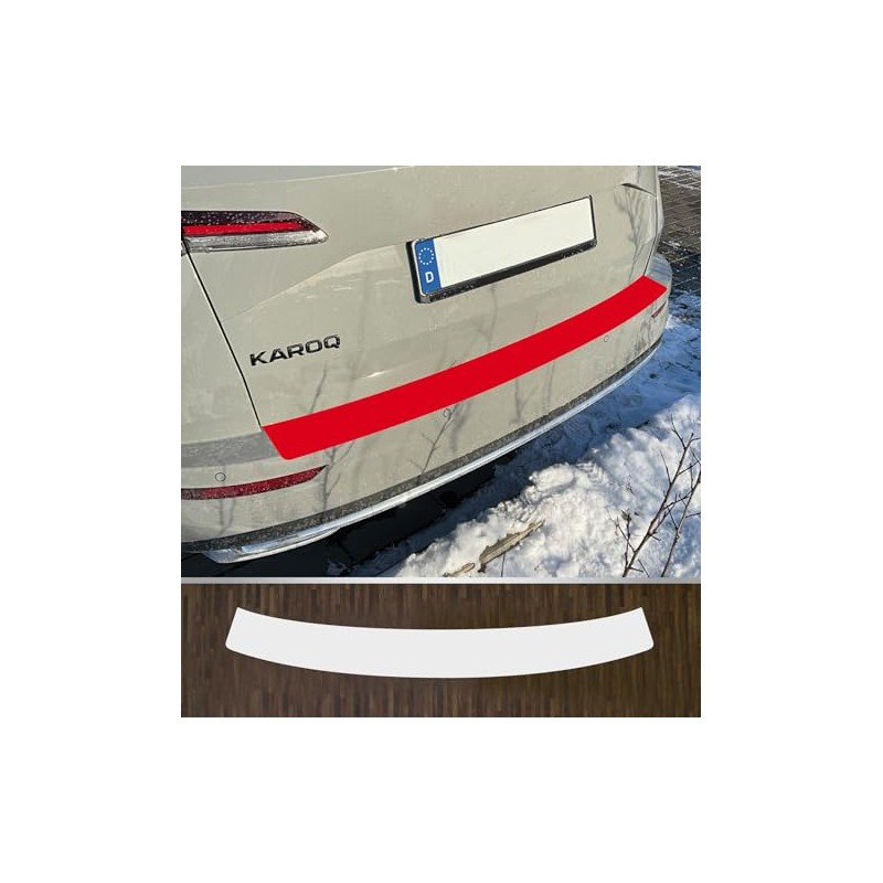 Compatible with Skoda Karoq Facelift from 2021, paint protection film,