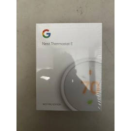 Nest Sealed! Google, T4001ES, Nest Thermostat E Smart Thermostat White