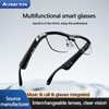 KRETA Smart Glasses,Glasses with Bluetooth Audio, Indoor/Outdoor UV Protection, Unisex