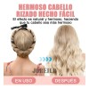 Kit 8pzs Ondas Rizos Sin Calor,rulos Sin Daños Para Cabello