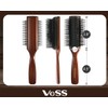 Vess C-2000 Professional Hair Brush Tourmaline Ceramic 9 Row Round