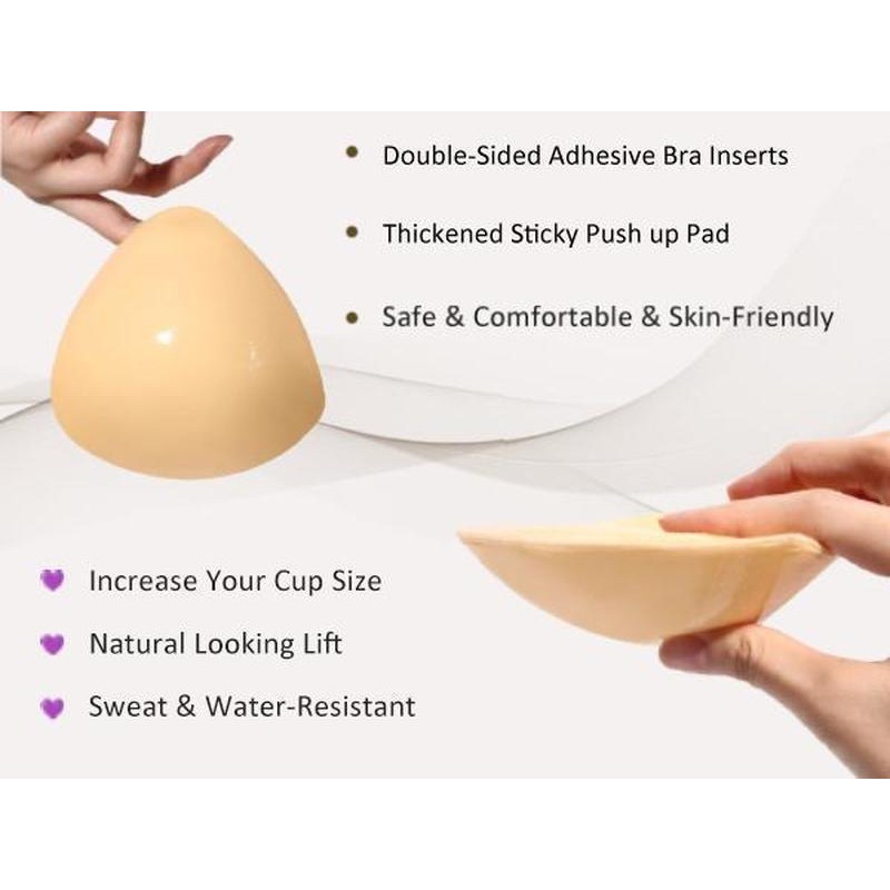 Push Up Sticky Inserts forWomen Instant Boost Double-Sided Self-Adhesive Bra
