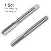 sourcing map 2pcs Metric Hand Tap Set, M10 x 1.5