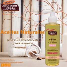Palmers Aceite Limpiador Rostro Skin Therapy Oil Palmers 190ml