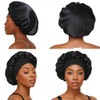 Essential Aura Satin Bonnet – Adjustable Sleep Bonnet for Women