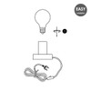 Home Sweet Home Modern Table Lamp Sten | 10/10/9 cm