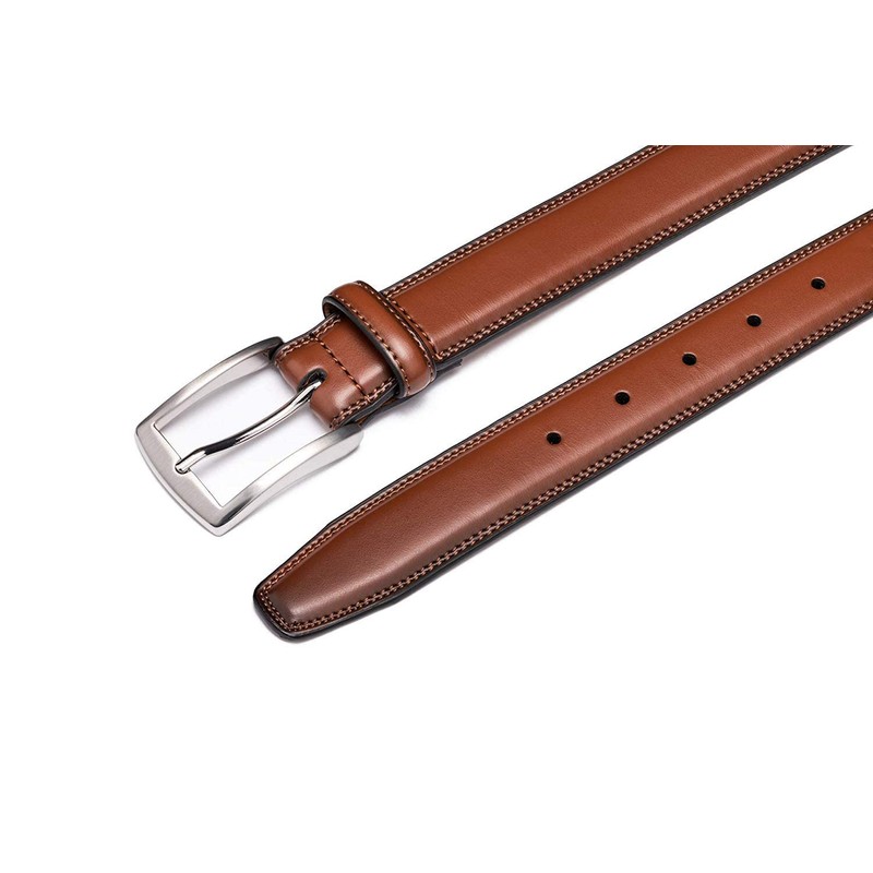 Men's Genuine Leather Dress Belt with Premium Quality - Classic