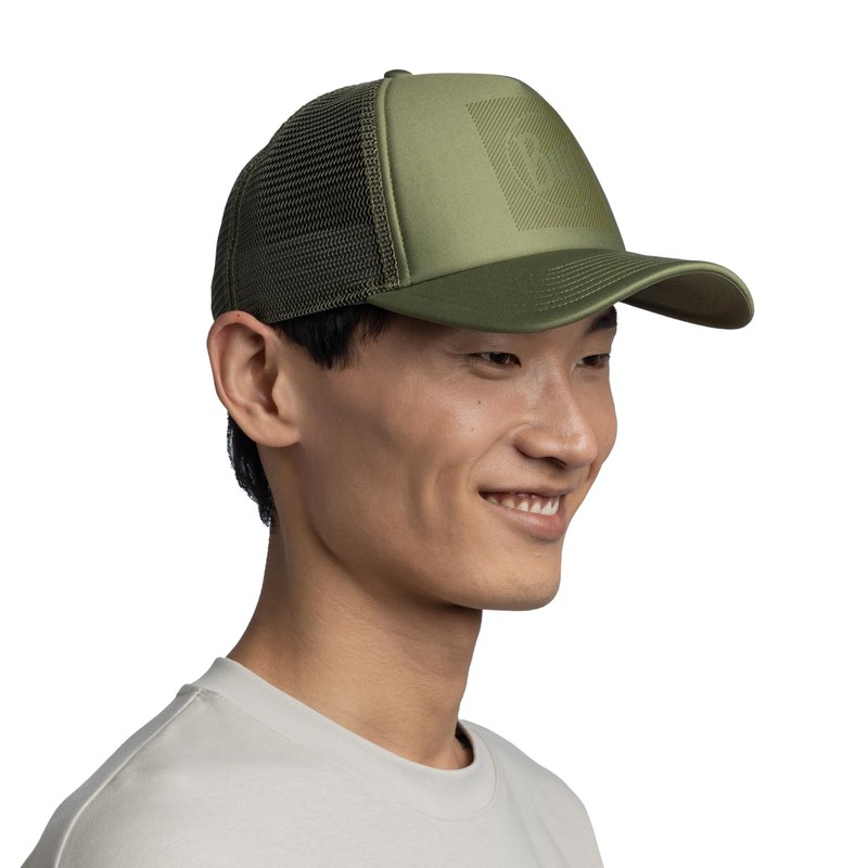 Buff Unisex Trucker Cap, Forest green