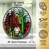 The Token Shop Stained Glass AA Coin, Scenic Journey Alcoholics
