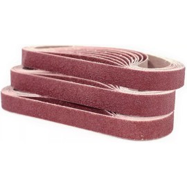 Triad 1/2 X 18 Inch 40 60 80 120 Grit 40 pack Aluminum Oxide Air File Sanding Belt