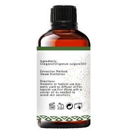LOTUSJOY Oregano Essential Oil 100% Pure & Natural – Undiluted for Aromatherapy, Skin Care, and Household - 1 Oz