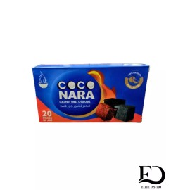 Coco Nara Coconut Shell Charcoal 100% Natural Ecological No Trees Cut, 20 Pieces