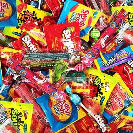Bulk Candy Mix Variety Pack - 5lb Pack of Individually Wrapped Assorted Sweets for Party Favors, Candy Buffets, Goodie Bags, Gifting, and Office Treats