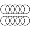 sourcing map Pack of 10 Nitrile Rubber O-Rings 56 mm