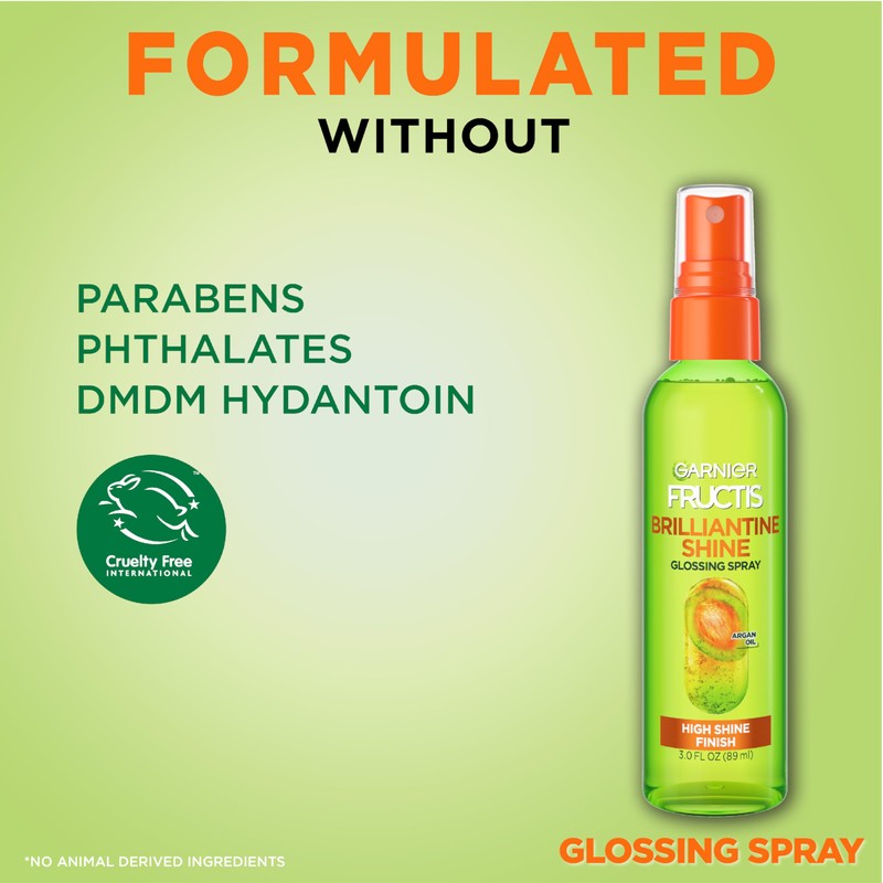 Garnier Fructis Style Brilliantine Shine Glossing Spray for High Shine