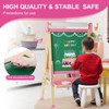 Easel for Kids,Adjustable Wooden Toddler Art Easels, Girls Toys for