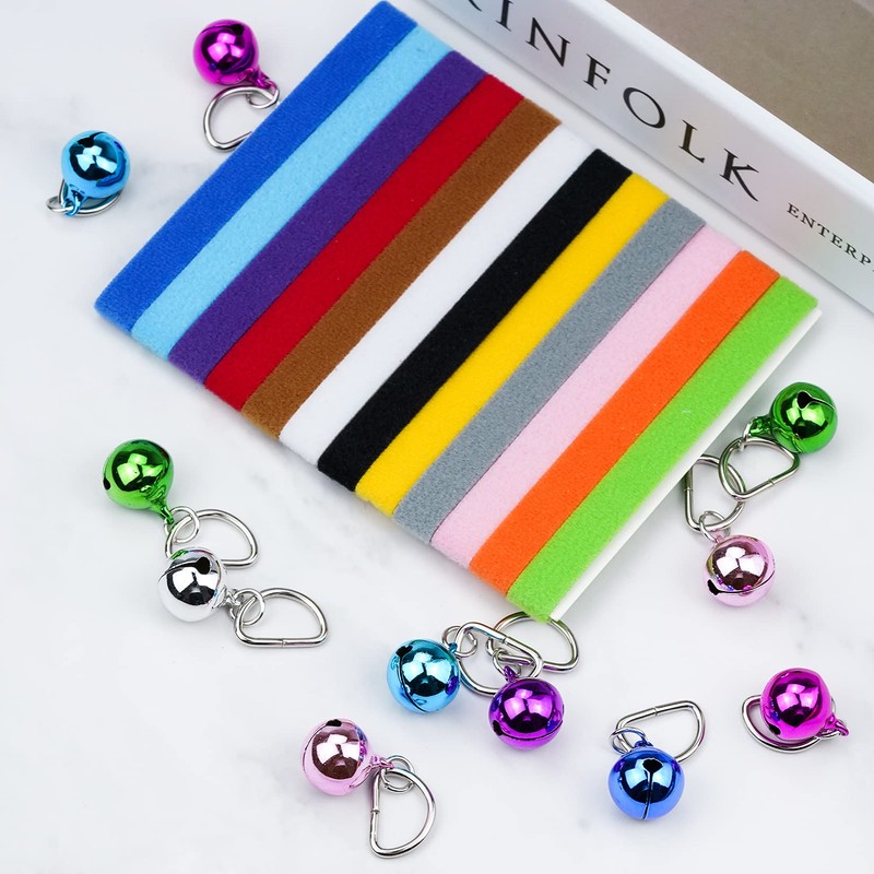 jiebor 24Pcs Tiny Kitten Collar Puppy Whelping Collars with 24Pcs