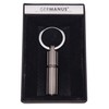 GERMANUS Cigar Drill Cigar Cutter Full Metal Silver in Case
