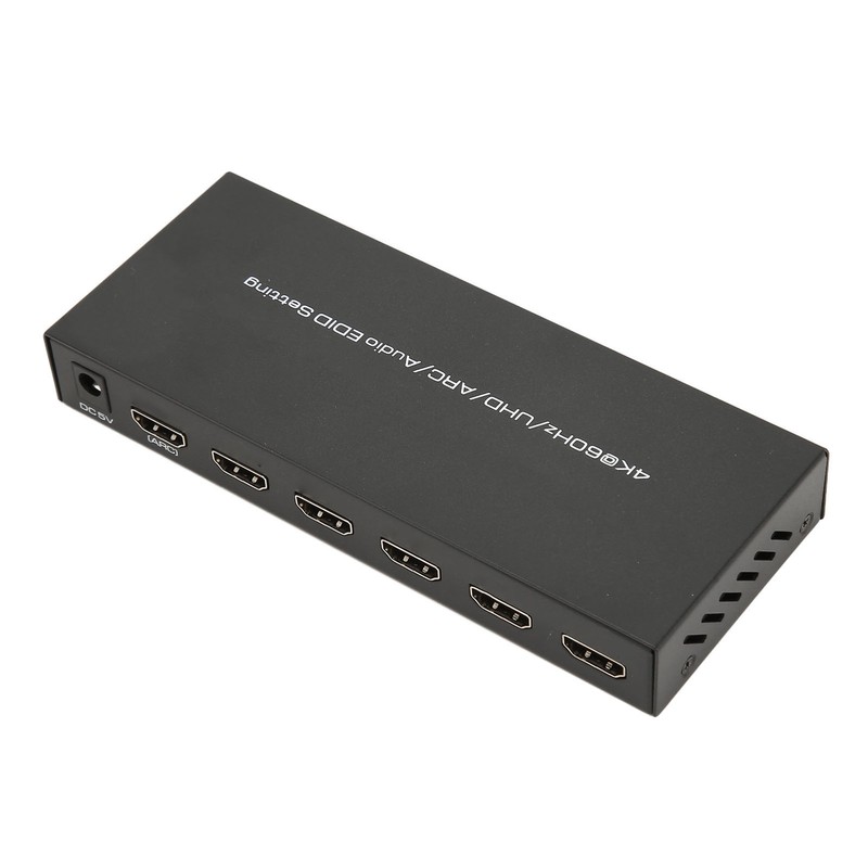 HDR HD Multimedia Interface Sound Extractor 5 Port 18Gbps Sound