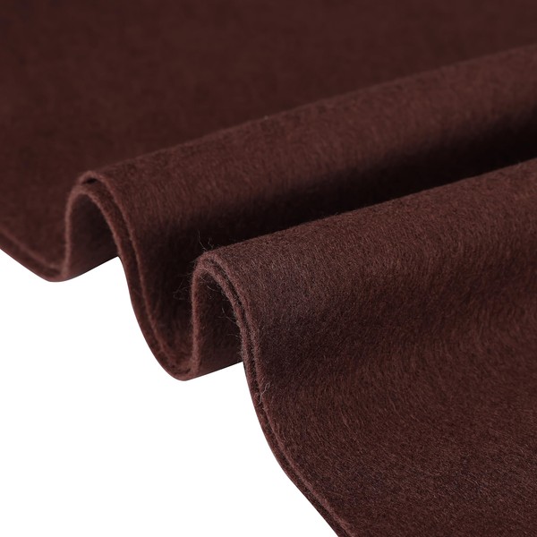 Acrylic BrownFelt Fabric 72" X 36" Felt by The Yard，Wide