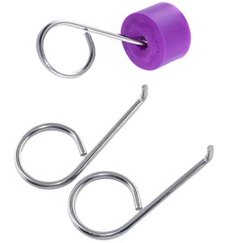 QISF 6 PCS Wheel Bolt Cap Cover Removers Tool Set,Tyre Nut Center Cover Cap Puller Tweezers Removal Tool,Bolt & Nut Covers Key for Cars