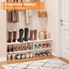 X-cosrack 2-Tier Shoe Rack Organizer for Closet, Expandable and Adjustable
