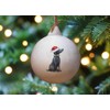 Image Industry Flat Coated Retriever Ceramic Bauble - Tree Decoration