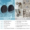 Shower Curtain Weights, Silicone Encased Strong Shower Curtain Magnets, No
